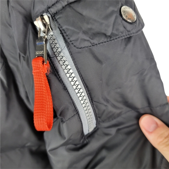 Marc New York Puffer Down Filled Hooded Black Jacket Size Medium - Picture 9 of 16